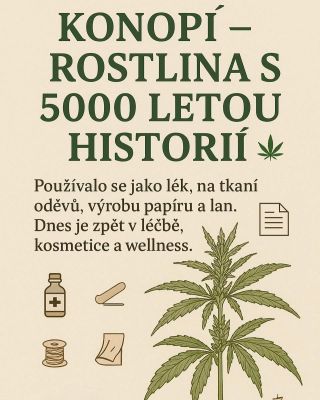 🌿 Historie ko*opí Ko*opí je s lidstvem už tisíce let. V dávné Číně sloužilo k výrobě oděvů, papíru i léčiv, v Indii hrálo...